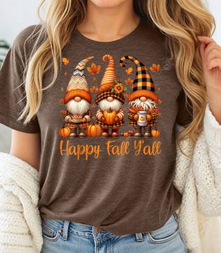 Happy Fall Gnome T Shirt
