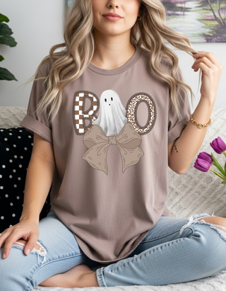 Boo Ghost Bow Tee