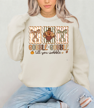 Gobble Till You Wobble Crewneck Sweatshirt