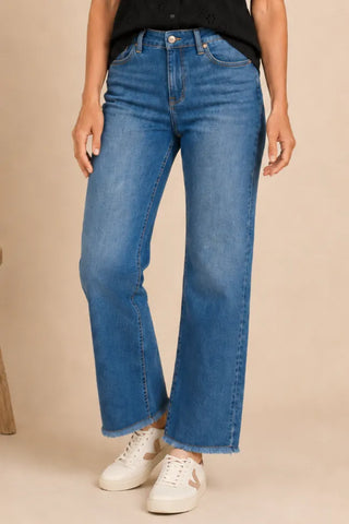 Med Wash Butt Lifting Jeans