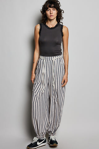 POL Striped Star Pants