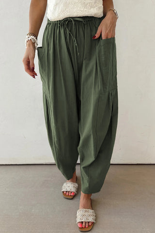Olive Green Cargo Pants