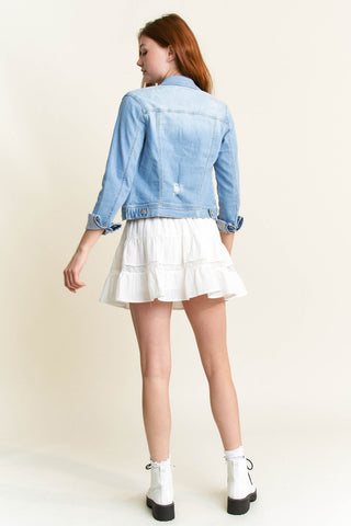 Destructed Denim Jacket