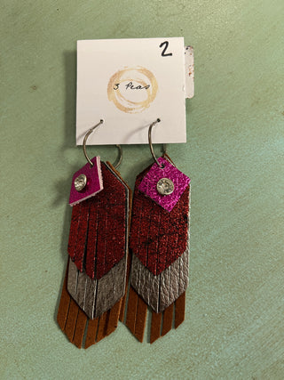 3 Peas Earrings