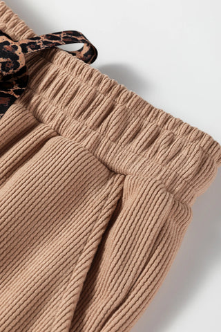 Cozy Corded Jogger Lounge Set