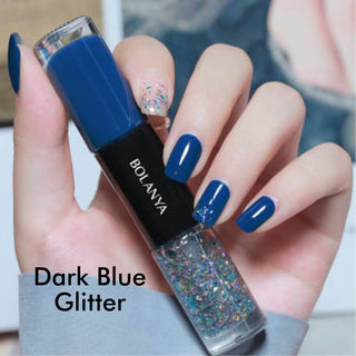 Double Nail Polish - Trendy Colors, Glitter Polish