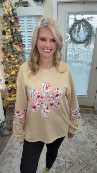 Floral Daydreams Pullover