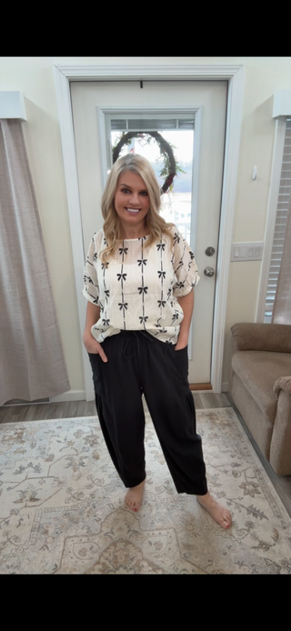 Midnight Barrel Pants