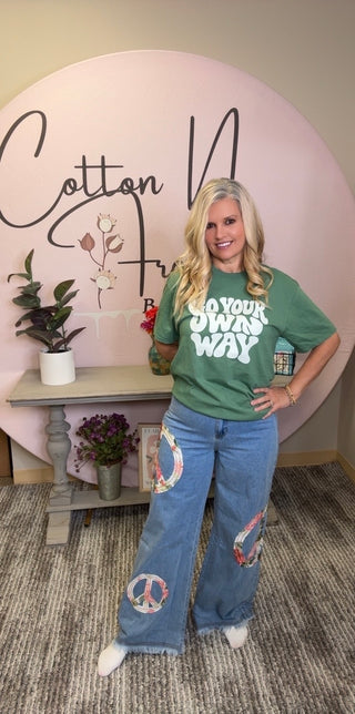 Go Your Own Way Graphic Tee