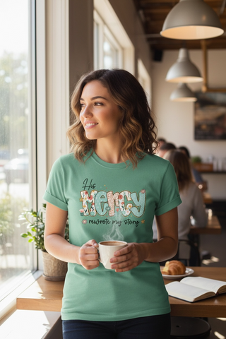 His Mercy Rewrote My Story T-Shirt