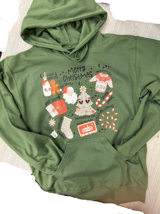 Retro Christmas Hoodie