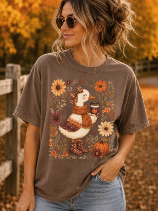 Fall Goose Graphic Tee