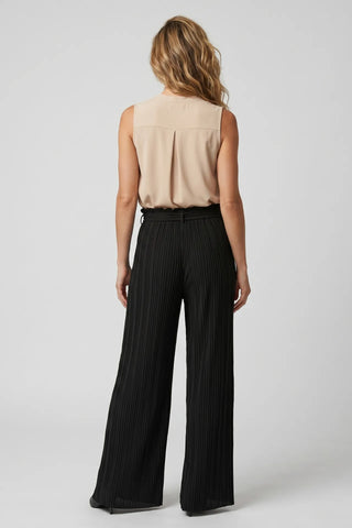 Black Ribbon Pants