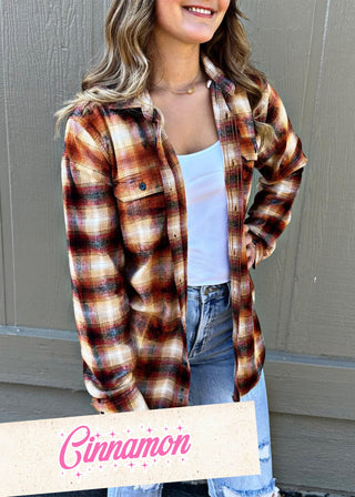 Super Soft Bleached Flannel Shirts