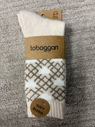 2pk Toboggan Ladies Socks
