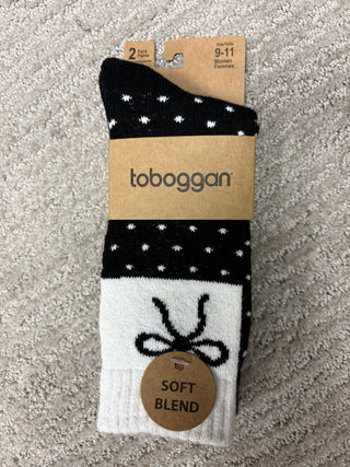 2pk Toboggan Ladies Socks