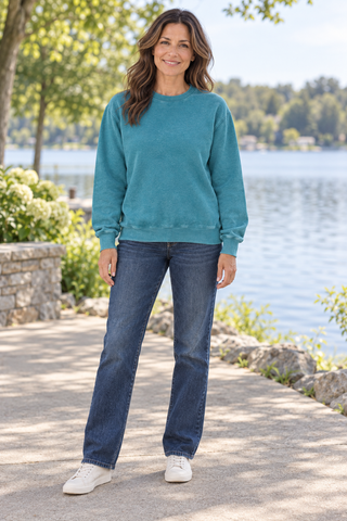 Jade Vintage Crewneck Sweatshirt