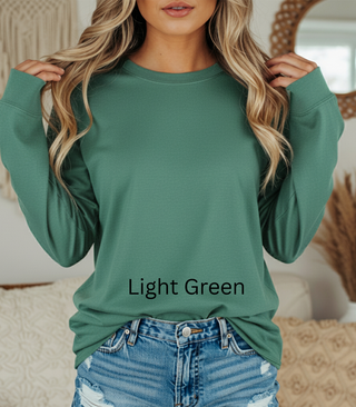 Long Sleeve Comfort Color Tee Build your own