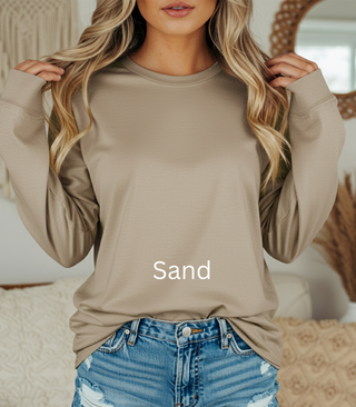 Long Sleeve Comfort Color Tee Build your own