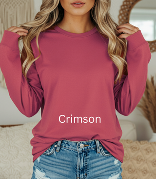 Long Sleeve Comfort Color Tee Build your own