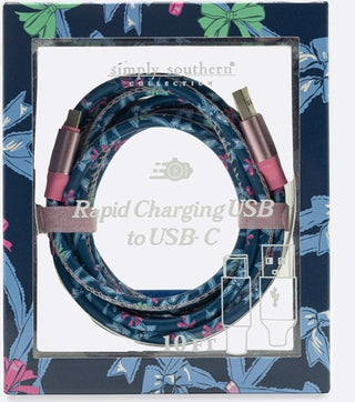 Rapid Charging USB- USBC Cord