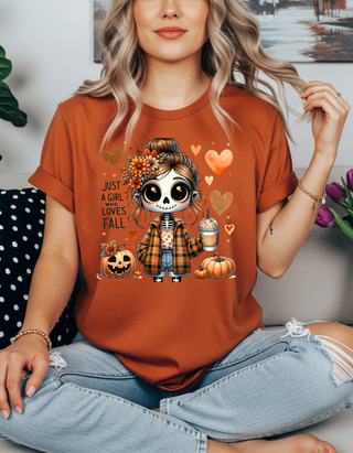Just a Girl who loves Fall Tee