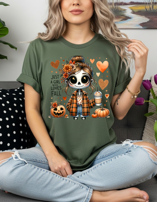 Just a Girl who loves Fall Tee
