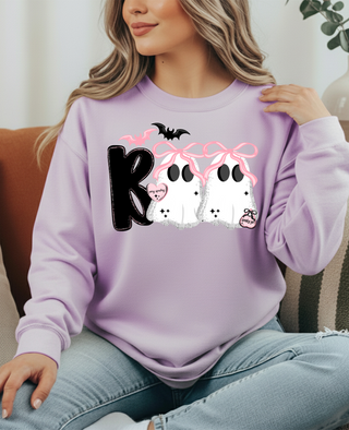Boo & Bows Comfort Color  Sweatshirt