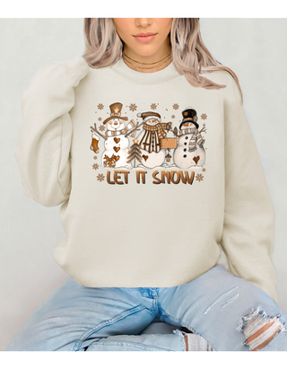 Let it Snow Snowman Sweatshirt