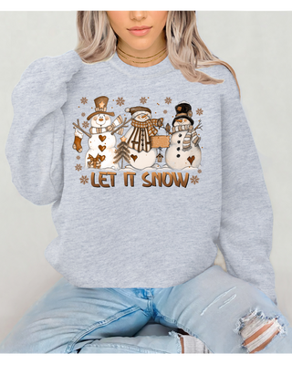 Let it Snow Snowman Sweatshirt