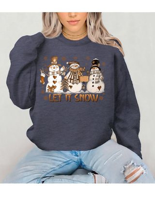 Let it Snow Snowman Sweatshirt