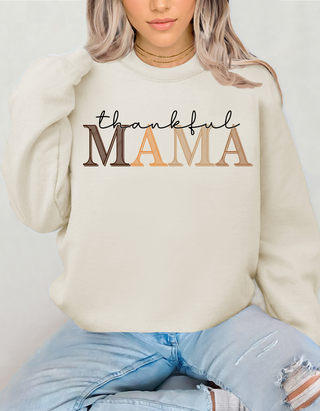 Thankful Mama Graphic Sweatshirt