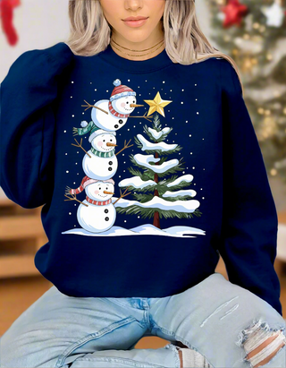 Snowman Trio Sweatshirt