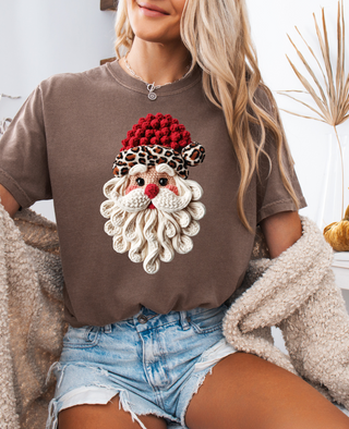 Crochet Santa Comfort Color Tee