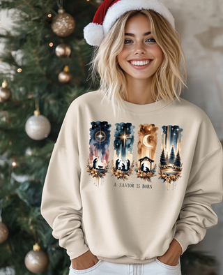 A Savior is Born Crewneck