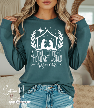 A Thrill of Hope LS Tee