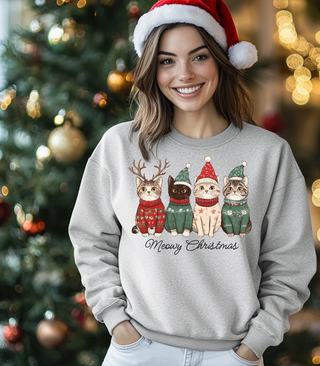 Christmas Kitties Crewneck