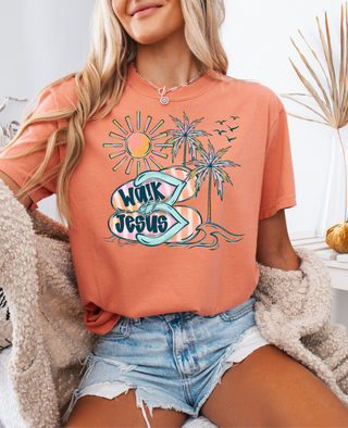 Walk With Jesus Graphic T-Shirt