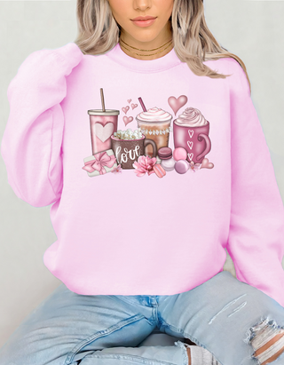 Coffee & Love Crewneck Sweatshirt