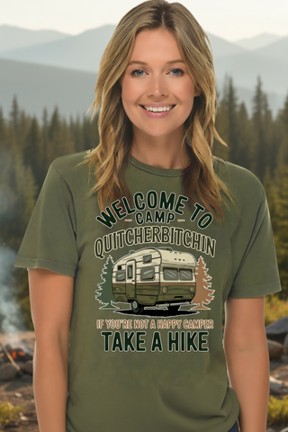 Camp Quitcherbitchen Vintage Tee