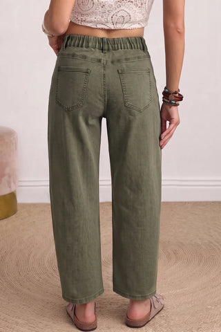 Mossy Grove Barrel Jeans
