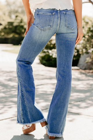 Free Spirit Split Hem Jeans
