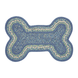 Indoor/Outdoor Small Bone Rug 11.5x17.5