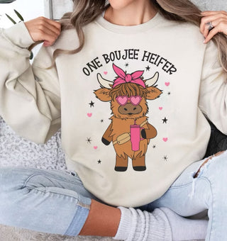 One Boujee Heifer Crewneck