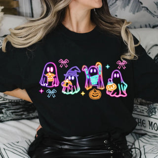 Neon Ghost Tee or Sweatshirt