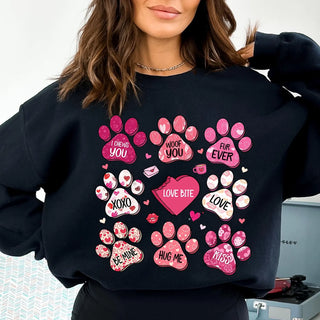 Paw Love Graphic Tee or Sweatshirt