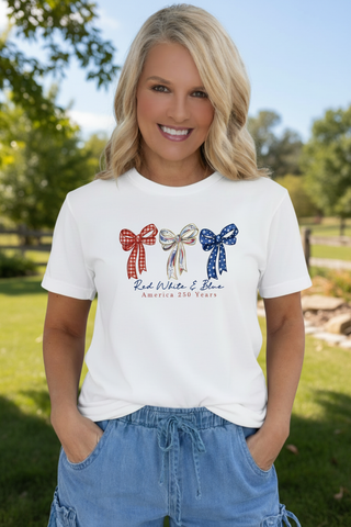 America 250 Years Bow Graphic Tee