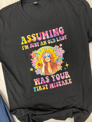 Your First Mistake Graphic tee