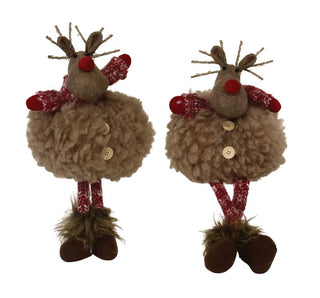 Dangle Leg Plush Fluffy Deer