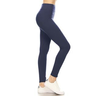 Navy Yoga Leggings